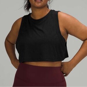Lululemon All Yours Crop Train Tank Top
